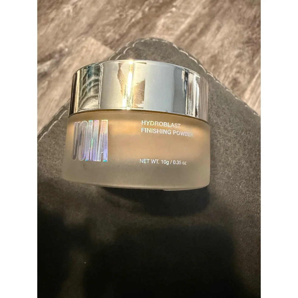 UOMA Beauty Hydroblast Finishing Powder Translucent Matte Finish 10g 0.35oz New‎